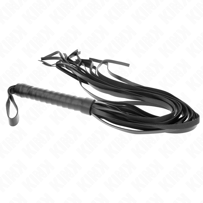 Kink – Negro Short Handle Long Tail Whip 70 Cm