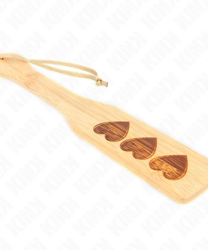 KINK - BAMBOO PALLET HEART DESIGN 32 X 5.5 CM