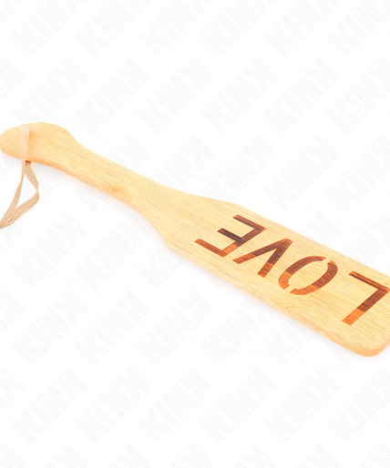 KINK - BAMBOO PALETTE WORD LOVE 32 X 5.5 CM
