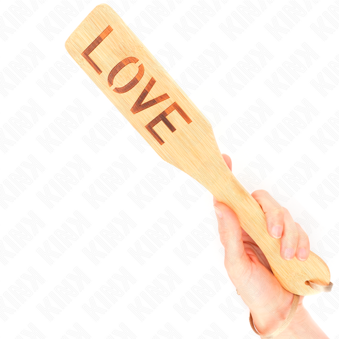KINK - BAMBOE PALET WOORD LIEFDE 32 X 5,5 CM