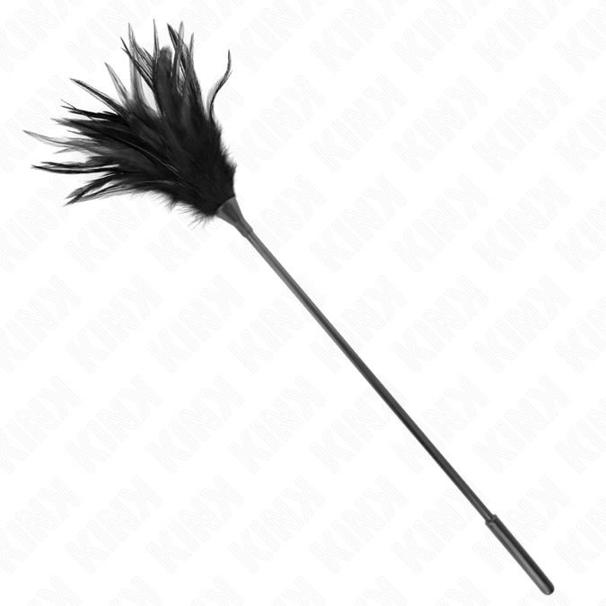 KINK - MEERDERE ZWARTE TIKKELVEERTJES 45 CM