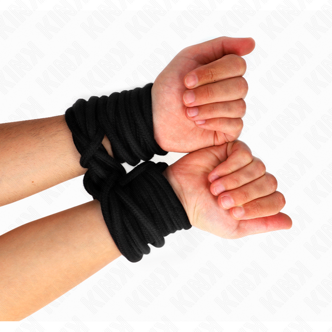 Kink – Cotton Rope 10 Meter Black
