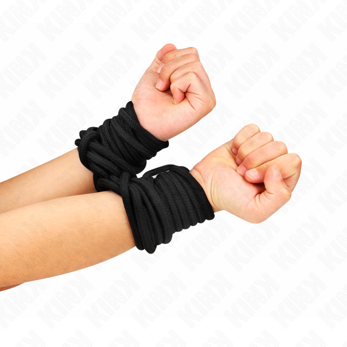 Kink – Cotton Rope 10 Meter Black