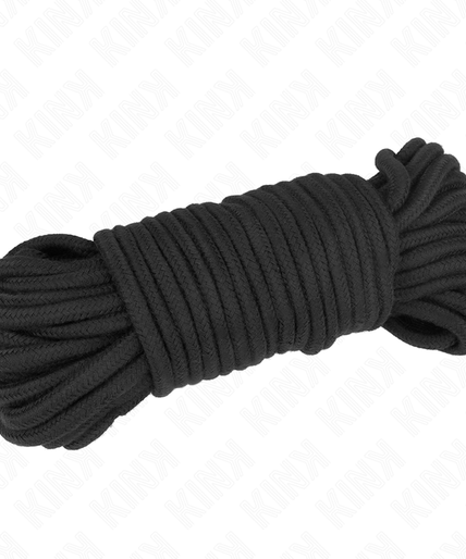 KINK - COTTON ROPE 20 METER BLACK