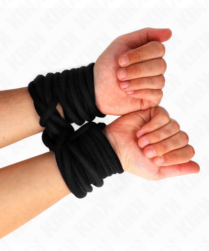 KINK - COTTON ROPE 20 METER BLACK