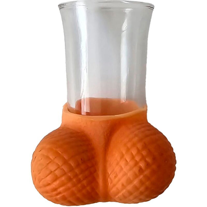 DIABLO PICANTE - GLAZEN SHOTGLAS MET EIERVLIESTJE