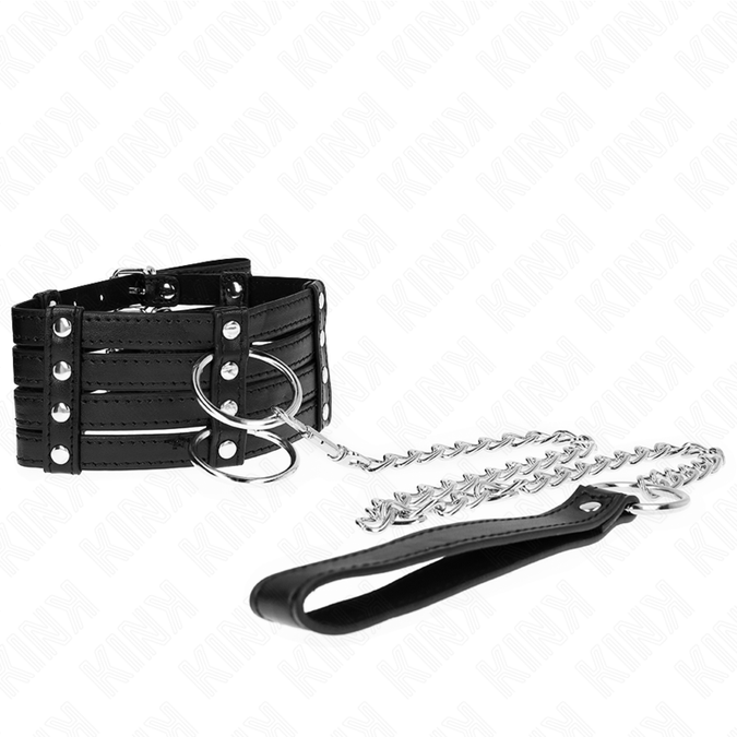 Kink – Ketting met riem 65 cm Substijl verstelbaar 35 – 51 cm x 7 cm