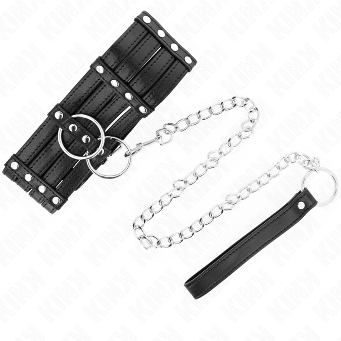 Kink – Ketting met riem 65 cm Substijl verstelbaar 35 – 51 cm x 7 cm