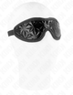 Kink – Schwarzes Stirnband mit Diamantmuster 20,5 x 6 cm