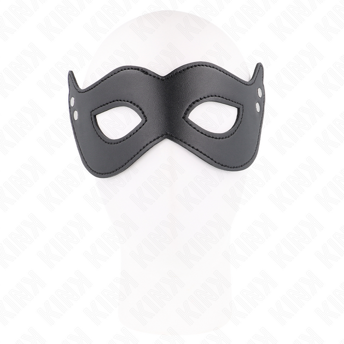 Kink – Leren masker met klinknagels Model 1 26 x 8 cm