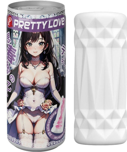 PRETTY LOVE - MANNELIJKE MASTURBATOR IN BLIK UITVOERING