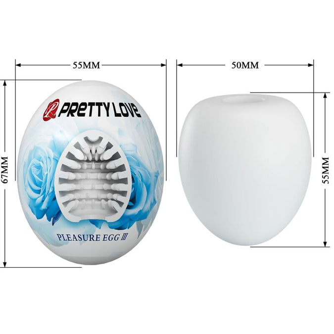Pretty Love – Male Masturbator Egg White