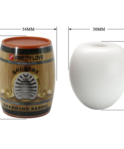 PRETTY LOVE - MALE MASTURBATOR EGG WHITE MODEL 2