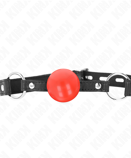 KINK - RED TPE BALL 4 CM GAG 60 x 2 CM