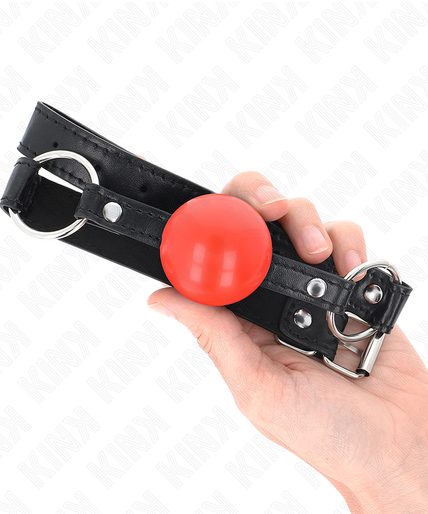 KINK - RED TPE BALL 4 CM GAG 60 x 2 CM