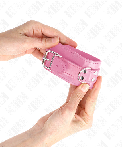 KINK - SIMPLE WRIST RESTRAINTS PINK ADJUSTABLE 20-23 CM X 5.5 CM