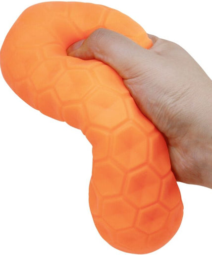 PRETTY LOVE - TWIN BALLS MALE MASTURBATOR ORANGE