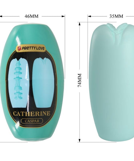 PRETTY LOVE - CATHERINE MALE MASTURBATOR GREEN