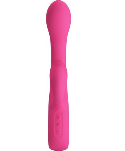 PRETTY LOVE - FRITZ RABBIT VIBRATOR 12 VIBRATIONS PINK