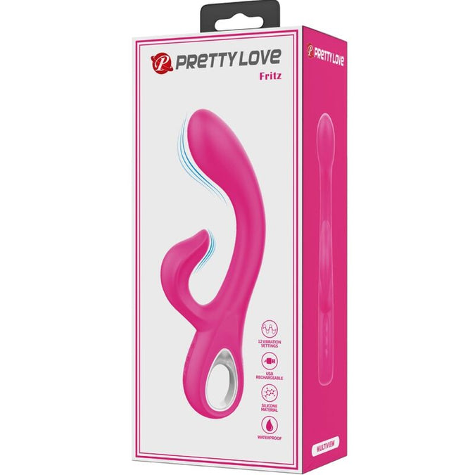 PRETTY LOVE - FRITZ KONIJN VIBRATOR 12 TRILLINGEN ROZE