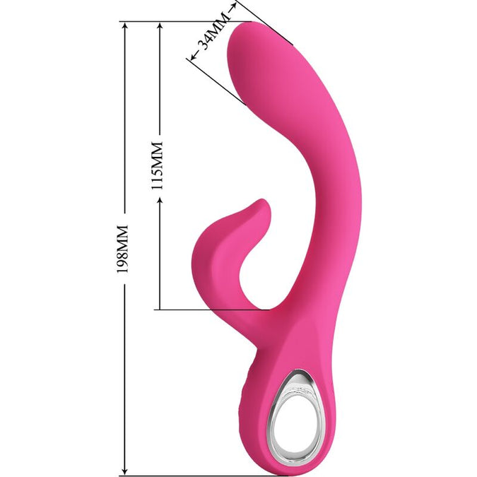 PRETTY LOVE - FRITZ KONIJN VIBRATOR 12 TRILLINGEN ROZE