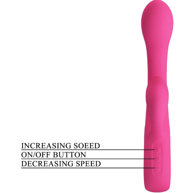 PRETTY LOVE - FRITZ KONIJN VIBRATOR 12 TRILLINGEN ROZE