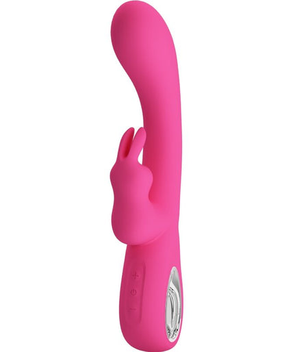 PRETTY LOVE - NOVAK RABBIT VIBRATOR 12 VIBRATIONS PINK