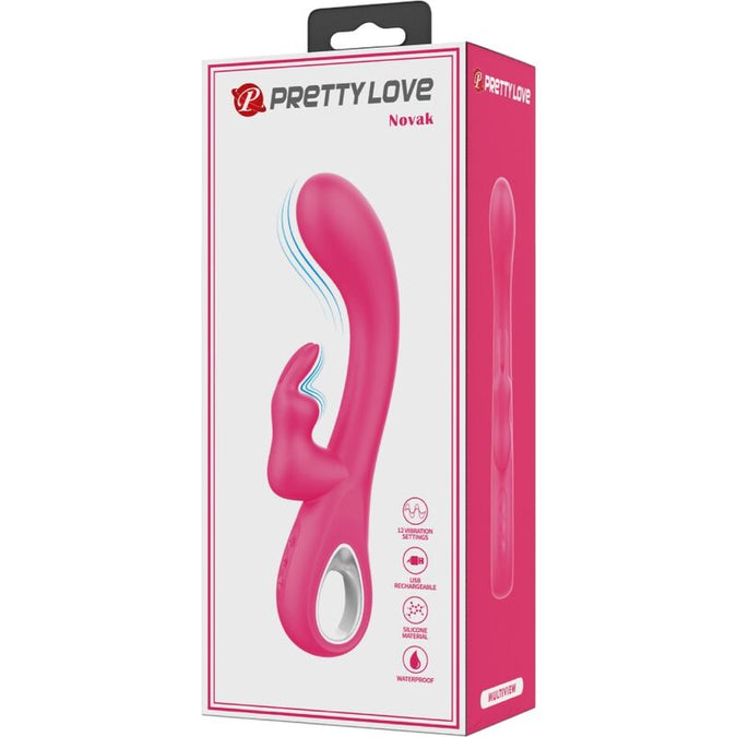 PRETTY LOVE - NOVAK KONIJN VIBRATOR 12 TRILLINGEN ROZE