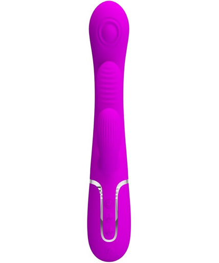 PRETTY LOVE - SHANIA TRIPLE KONIJN VIBRATOR MULTIFUNCTIONEEL ROZE