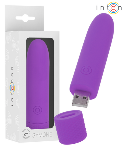 INTENSE - SYMONE USB OPLAADBARE TRILLBULLET 8 TRILLINGEN PAARS 10 X 2.2 CM