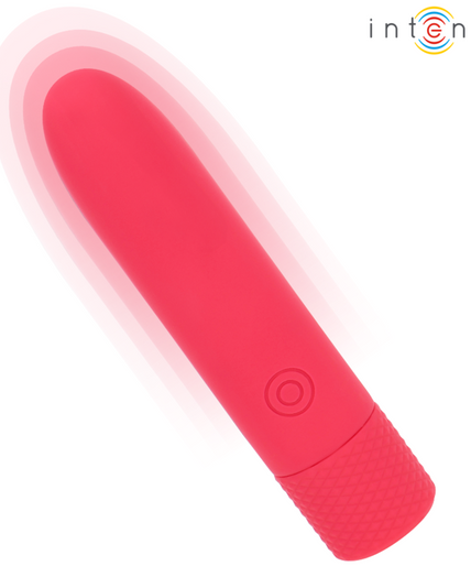 INTENSE - SYMONE USB RECHARGEABLE VIBRATING BULLET 8 VIBRATIONS RED 10 X 2.2 CM