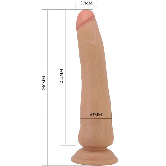PRETTY LOVE - TIEMEYER REALISTISCHE DILDO 25 CM HUIDKLEURIG