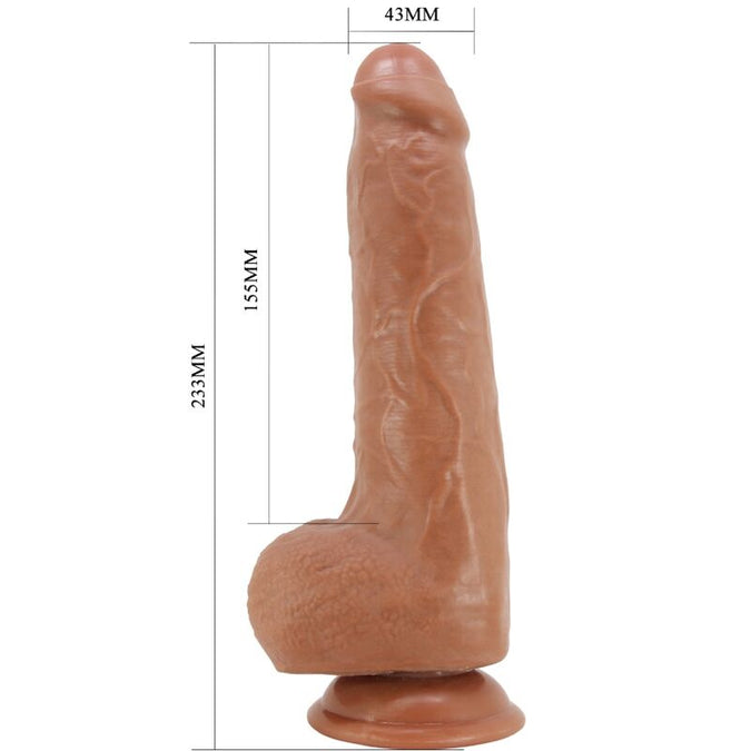 PRETTY LOVE - DRACO REALISTISCHE DILDO 23 CM MODEL 2 FLESH