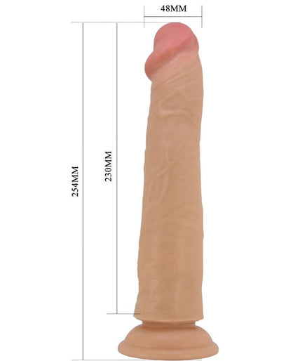 PRETTY LOVE - SHARIFE REALISTISCHE DILDO 25 CM HUIDSKLEURIG