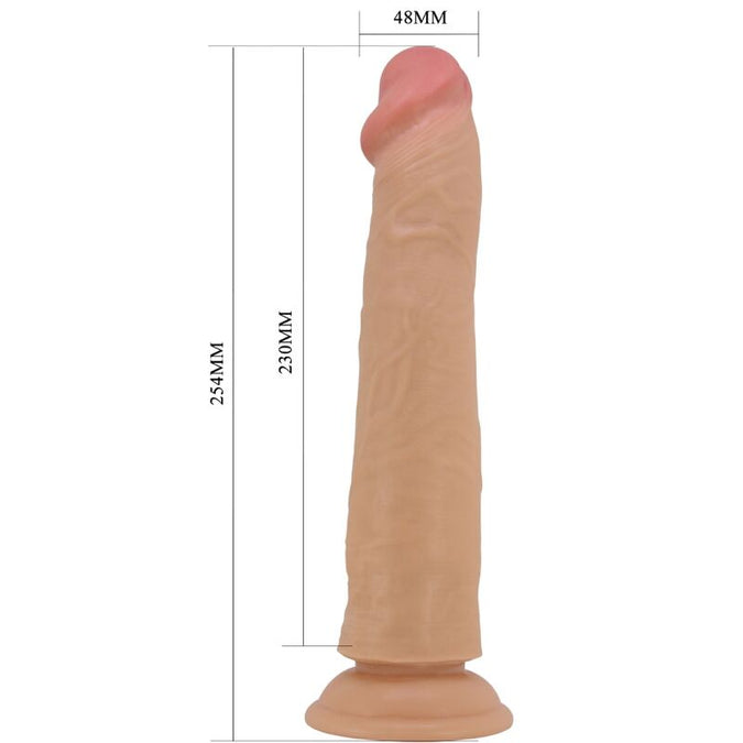 PRETTY LOVE - SHARIFE REALISTISCHE DILDO 25 CM HUIDSKLEURIG