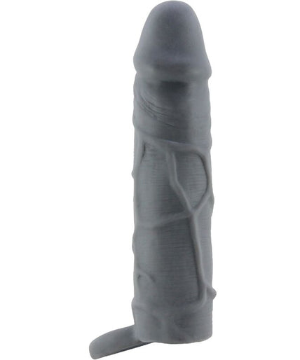PRETTY LOVE - REALISTISCHE PENISHULS VAN HUIDKLEUR DONKERGRIJS