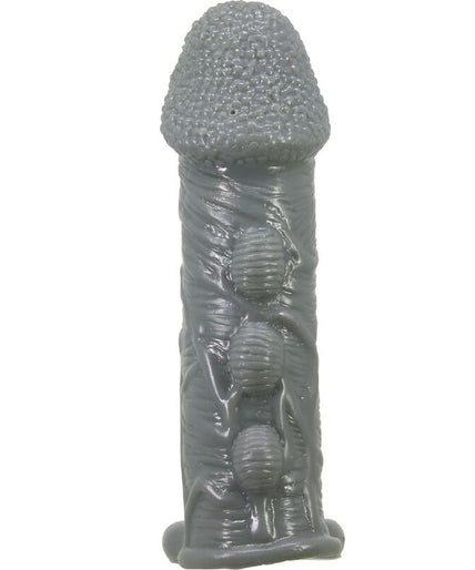 PRETTY LOVE - REALISTIC PENIS ENLARGER AND DELAY SLEEVE GREY