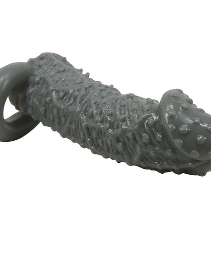 PRETTY LOVE - REALISTIC PENIS ENLARGER AND DELAY SLEEVE MODEL 2 GREY