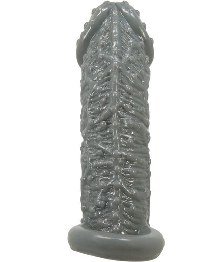 PRETTY LOVE - REALISTIC PENIS ENLARGER AND DELAY SLEEVE MODEL 2 GREY