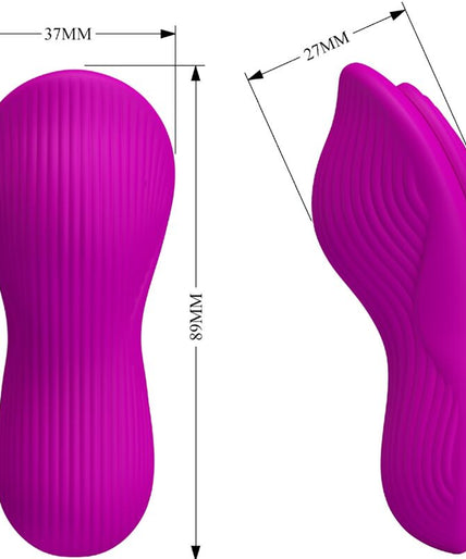 PRETTY LOVE - ROMARIO OPLEGBARE CLITORISSTIMULATOR AFSTANDSBEDIENING ROZE