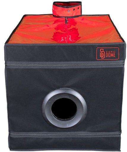 SECRET DOME - KINK CLUB LA NICHE CABIN BLACK & RED