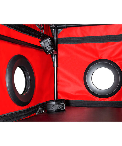 SECRET DOME - KINK CLUB LA NICHE CABIN BLACK & RED