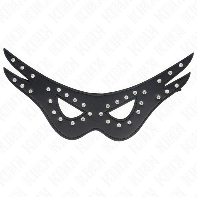 Kink – Sexy leren masker model 2, 27 x 13 cm