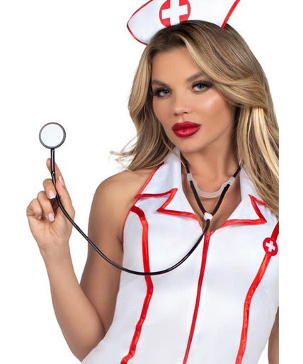 LEG AVENUE - HEAD NURSE COSTUME WHITE M/L