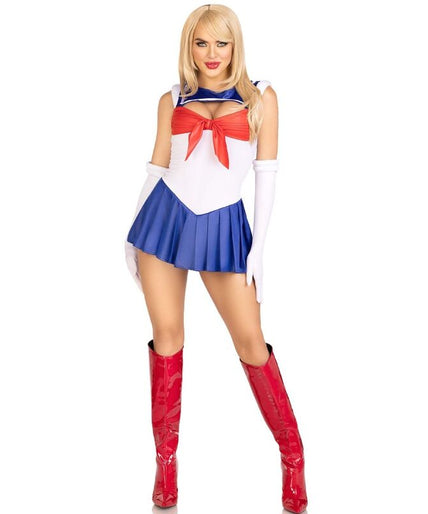 LEG AVENUE - COSTUME SEXY SAILOR MULTICOLOR S