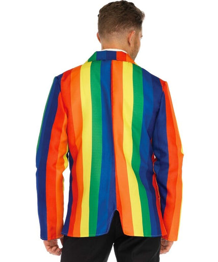 LEG AVENUE - BLAZER + STROPDAAS REGENBOOG S