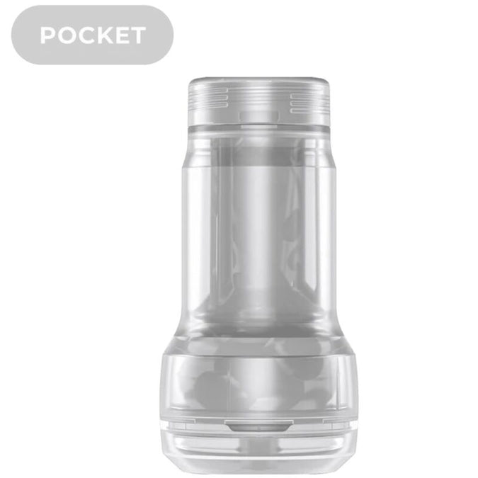 Kiiroo – Feel Pocket Stroker Crystal By Kiiroo Transparent