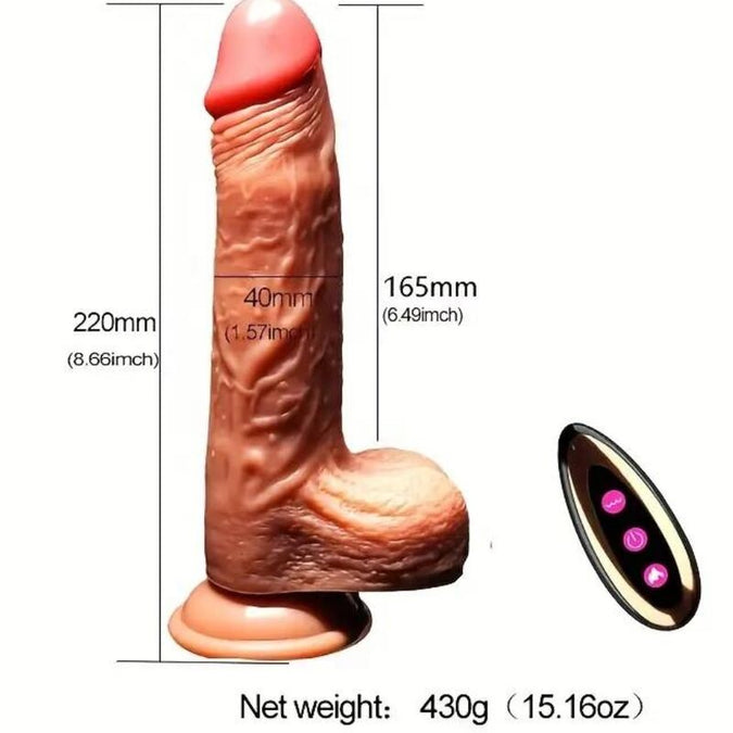 Armony – Wiederaufladbarer realistischer Vibrations-Dildo