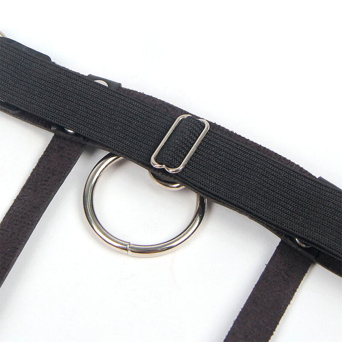 Subblime – 953744 Adjustable Leather Punk Garter Black One Size