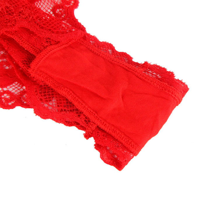 Subblime – 953973 Sexy body met ruches + riem Rood S/m